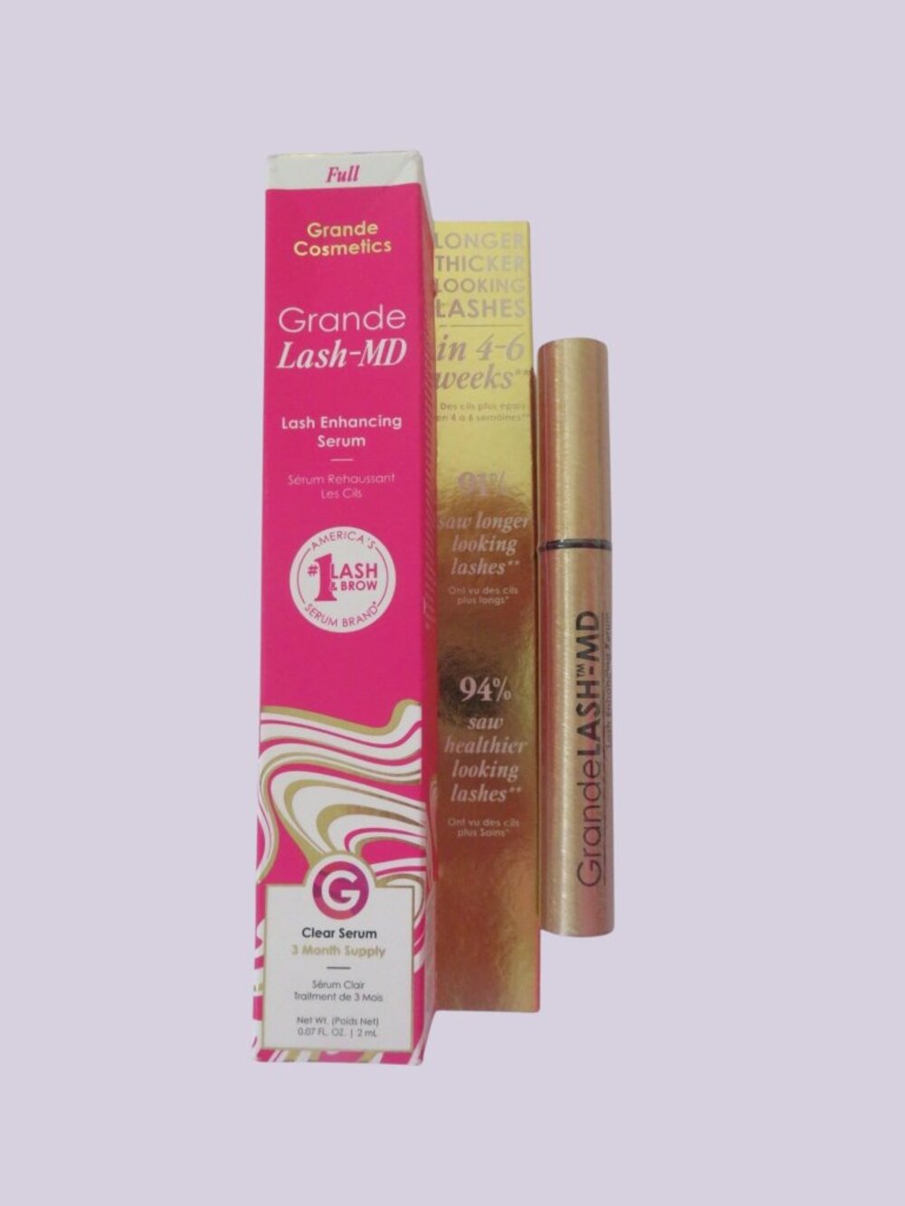 Grande Cosmetics  GrandeLASH - MD Lash Enhancing Serum - Full Size (0.067 oz)NIB